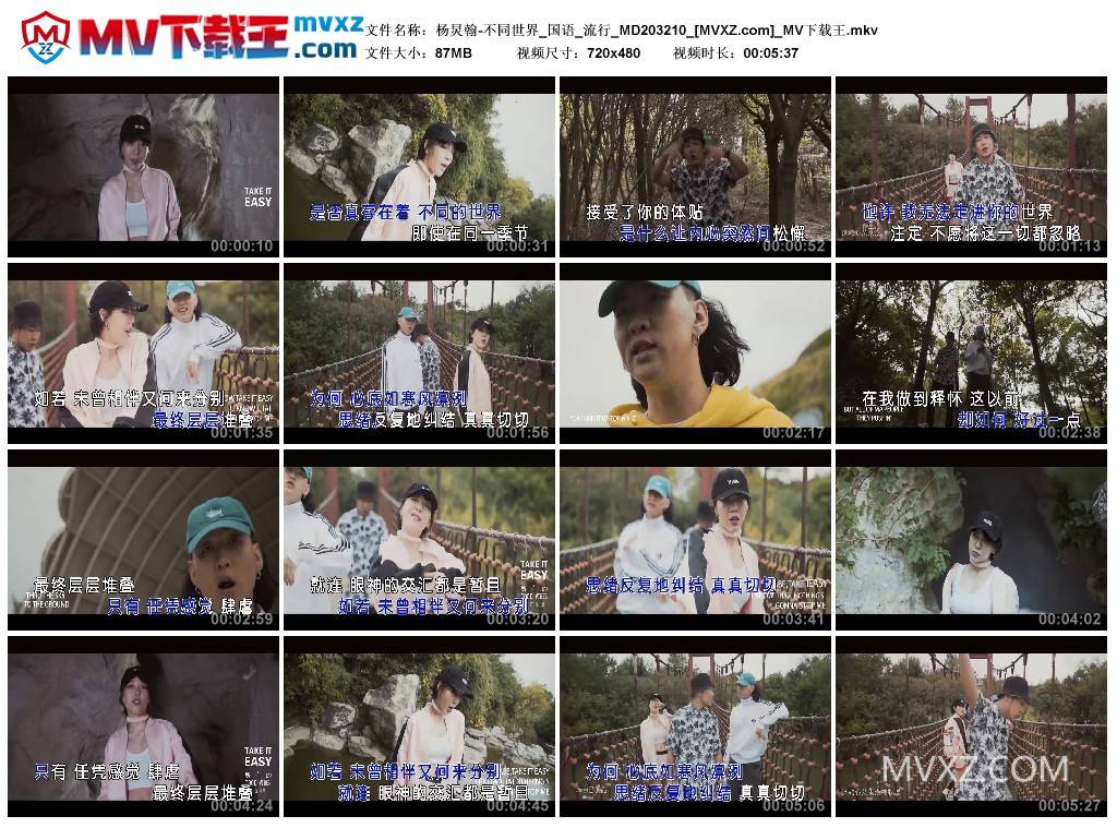 杨炅翰-不同世界_国语_流行_MD203210